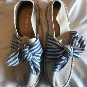 Loeffler Randall slip on espadrilles. Size 38